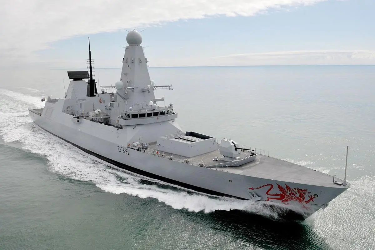 Британський есмінець HMS Dragon вийшов на захист Кіпру в Середземному морі