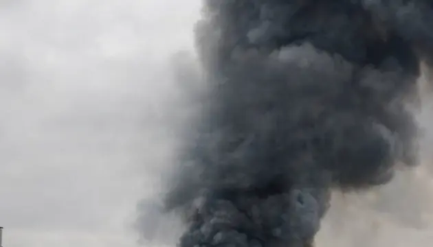Нічна атака дронів спричинила пожежу в порту Усть-Луга: що сталося